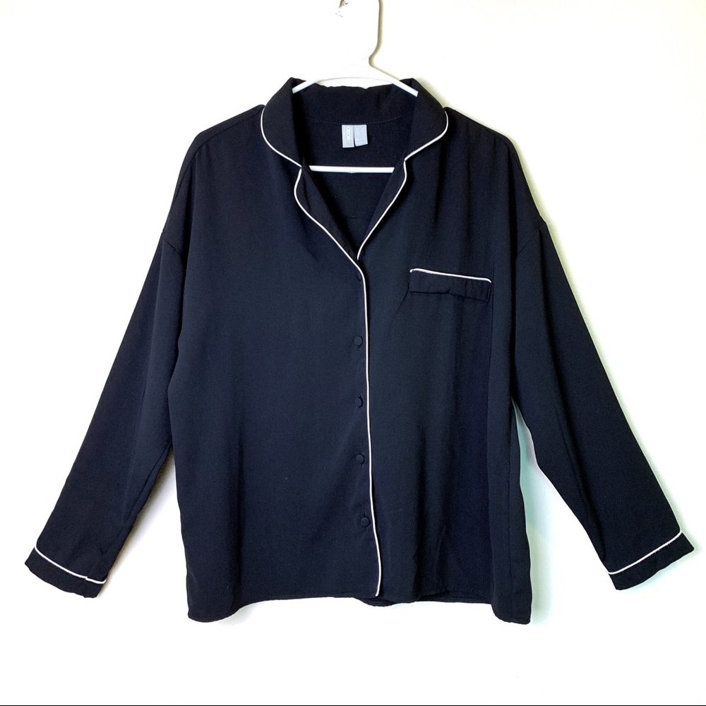 ASOS DESIGN Pajama Style Shirt